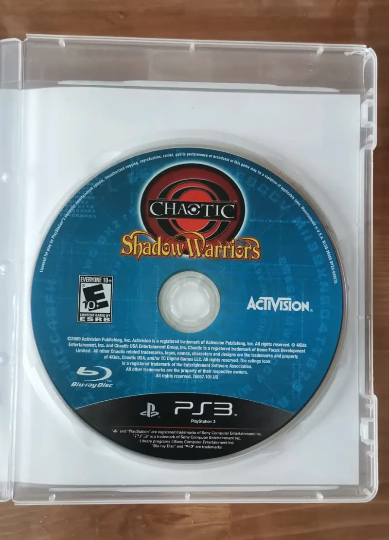 Juego PS3 Chaotic Shadow Warriors - 1