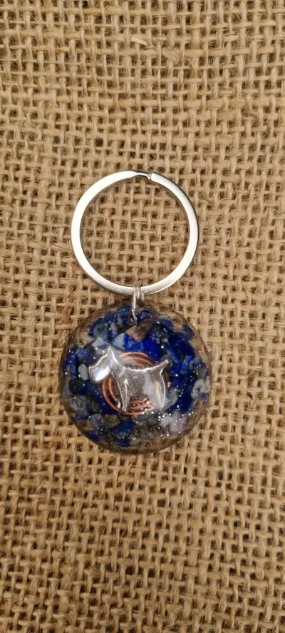 Orgones para mascotas con resina y piedras - miniatura 5