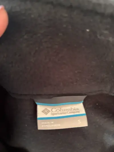 Chaqueta Columbia negra talla S - miniatura 1