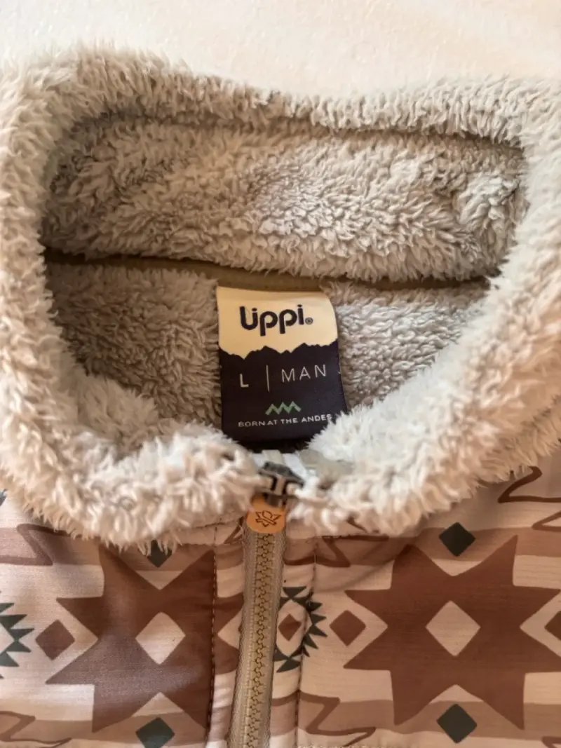 Chaqueta polar Lippi con diseño geométrico - 1
