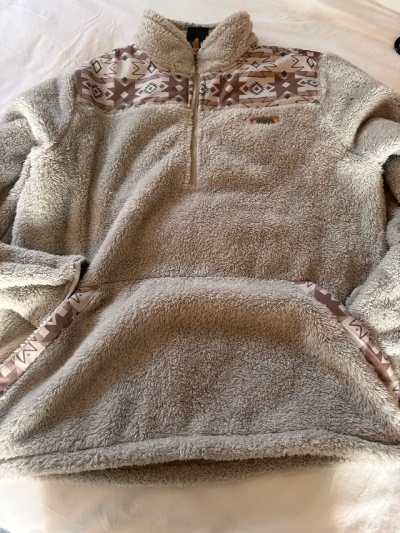 Chaqueta polar Lippi con diseño geométrico - 2