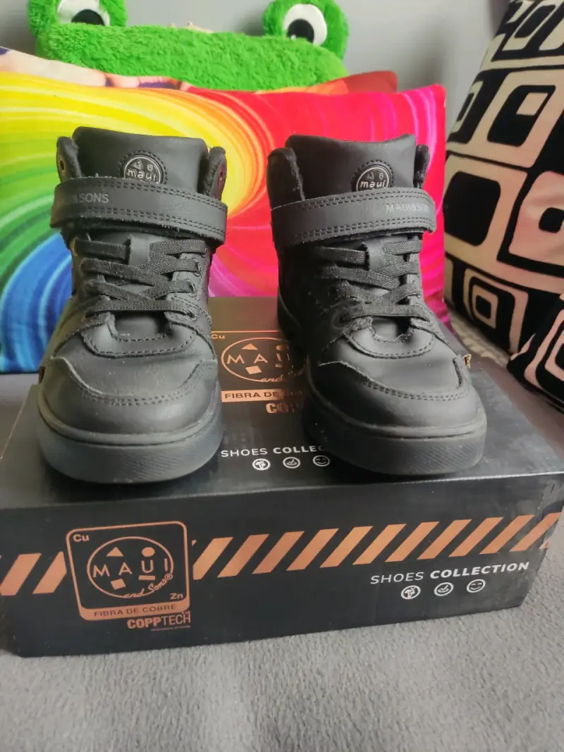 Zapatillas negras Maui & Sons talla 32 - 2