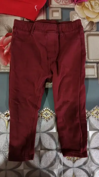 Pantalones verdes para niños con estampado - miniatura 4