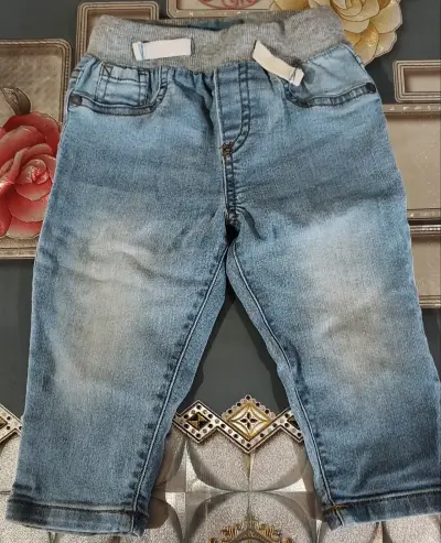 Pantalones verdes para niños con estampado - miniatura 5