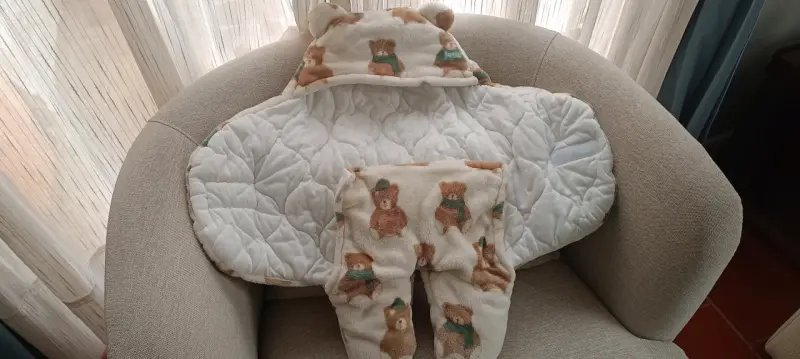 Saco de dormir para bebé con diseño de ositos - 7