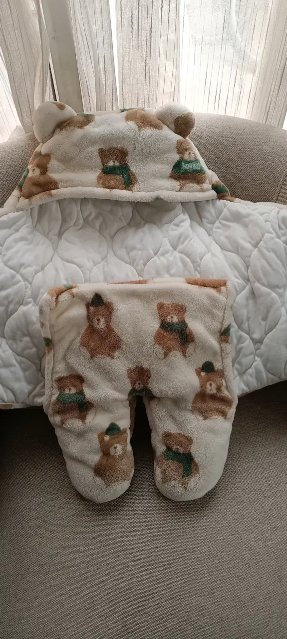 Saco de dormir para bebé con diseño de ositos - 10