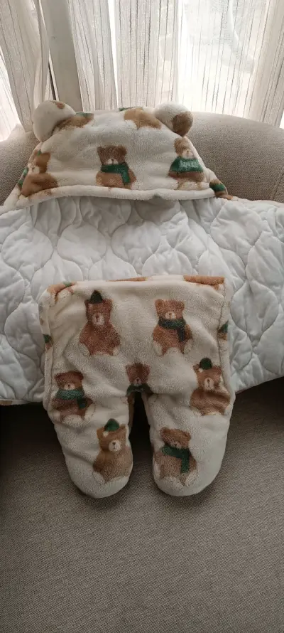 Saco de dormir para bebé con diseño de ositos - miniatura 10