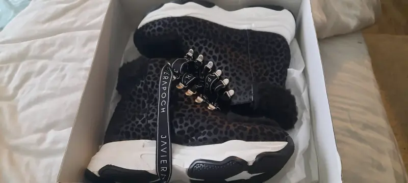 Botines de leopardo Javiera Poch