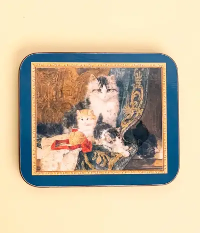 Posavasos vintage con diseño de gatos - miniatura 3