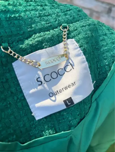 Blazer verde Stefano Cocci NUEVO - miniatura 2