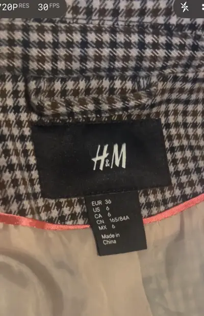 Blazer H&M  Talla 36 - miniatura 2