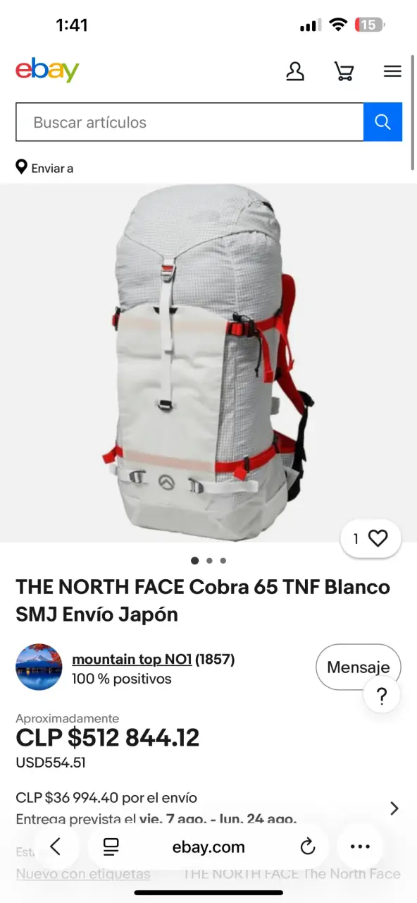 Mochila Escalada The North Face Summit Cobra 65 - 5