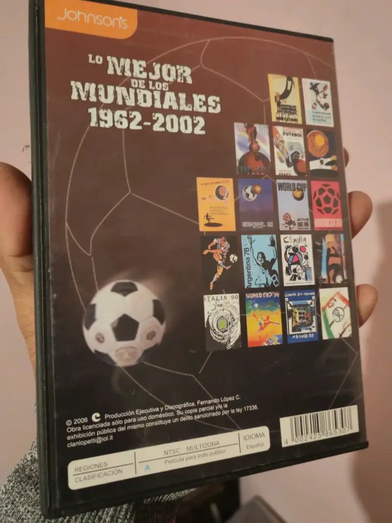 DVD Lo Mejor de los Mundiales 1962-2002 - 2