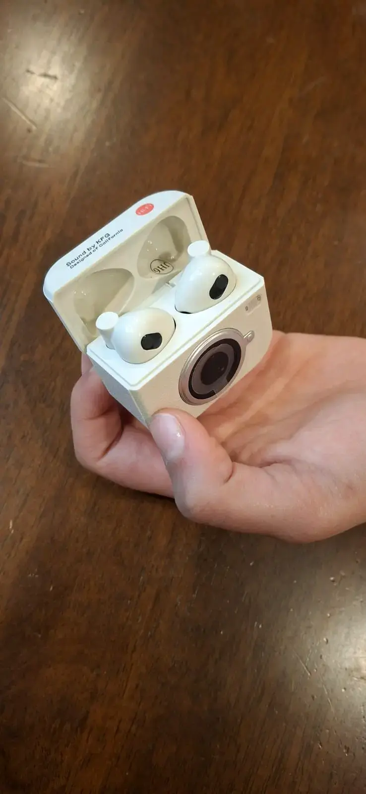 Audífonos Bluetooth inalámbricos con estuche vintage - 2