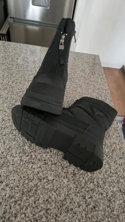 Bota negra chiporro con cierre lateral - miniatura 3