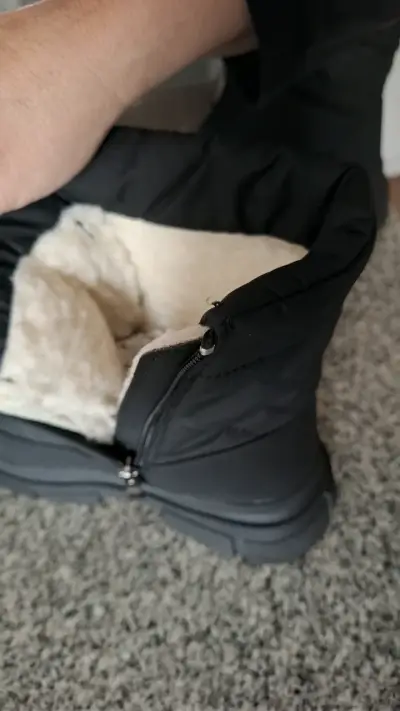 Bota negra chiporro con cierre lateral - miniatura 4