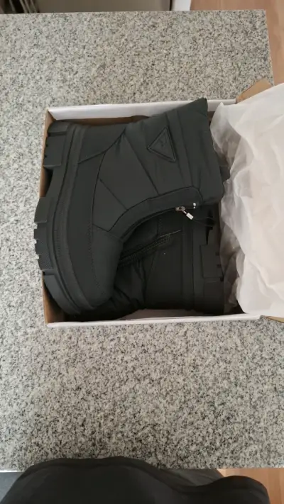 Bota negra chiporro con cierre lateral - miniatura 6