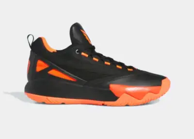 Zapatillas deportivas negras y naranjas - miniatura 1