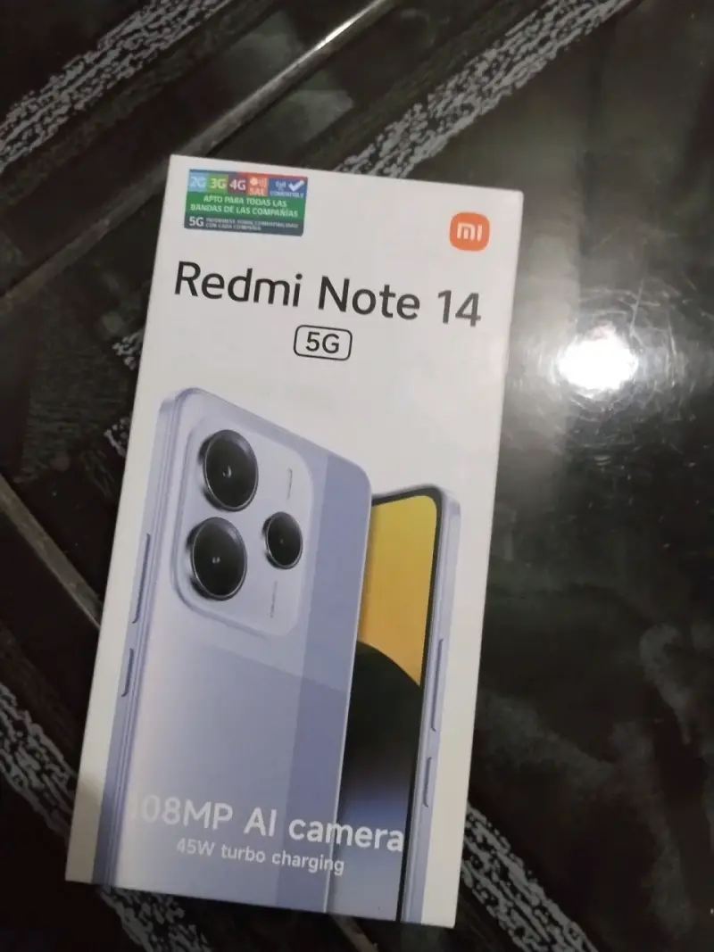 Xiaomi Redmi Note 14 5G cámara de 108MP 256gb Ram - 1