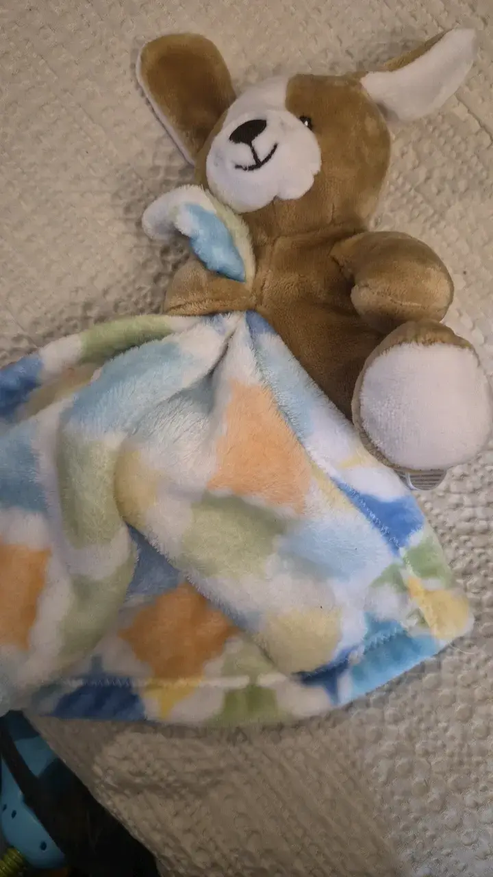 Doudou de peluche con manta suave - 1