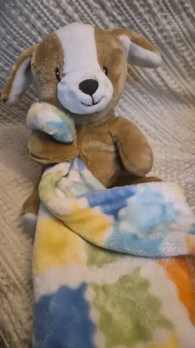 Doudou de peluche con manta suave - miniatura 2
