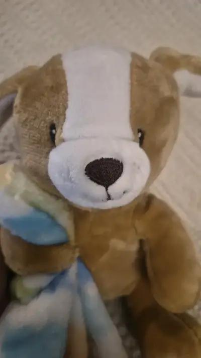 Doudou de peluche con manta suave - miniatura 4