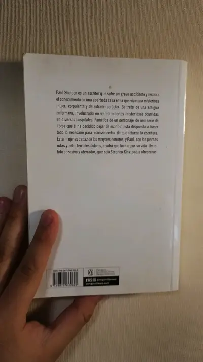 Libro 'Misery' de Stephen King - miniatura 2