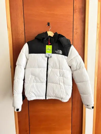 Chaqueta The North Face bicolor con capucha - miniatura 1