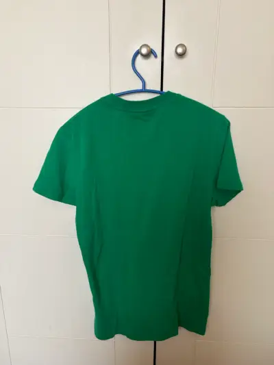 Polera verde Superdry de algodón - miniatura 3