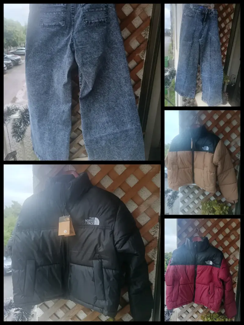 Chaqueta The North Face negra acolchada - 1