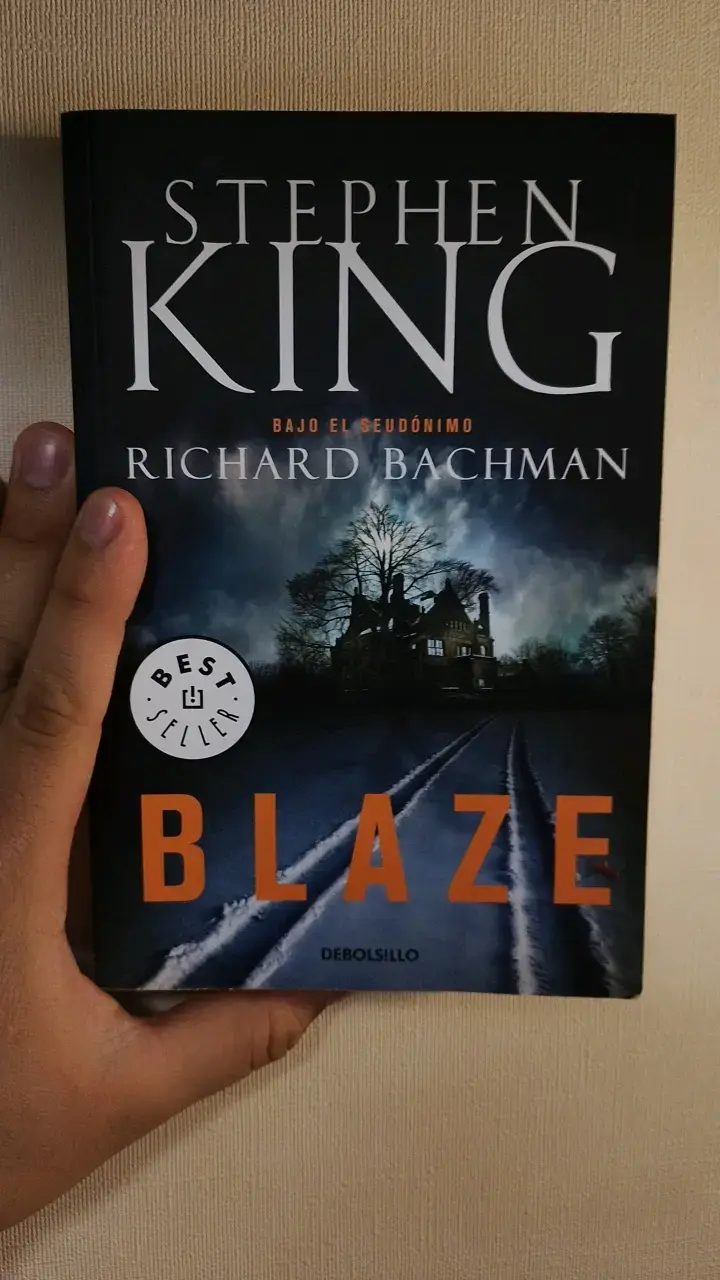 Libro 'Blaze' de Stephen King - 1