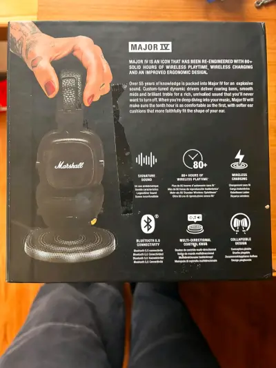 Audífonos Marshall Major IV Bluetooth - miniatura 2