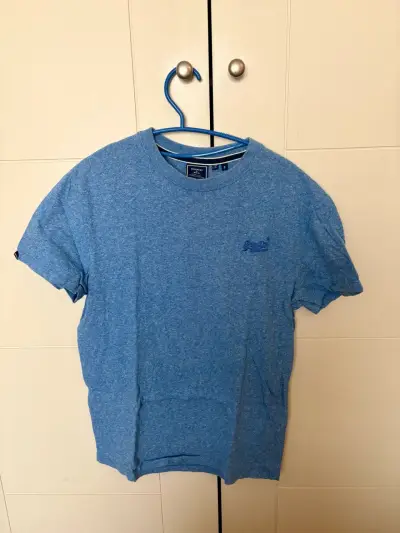 Polera azul Superdry - miniatura 1