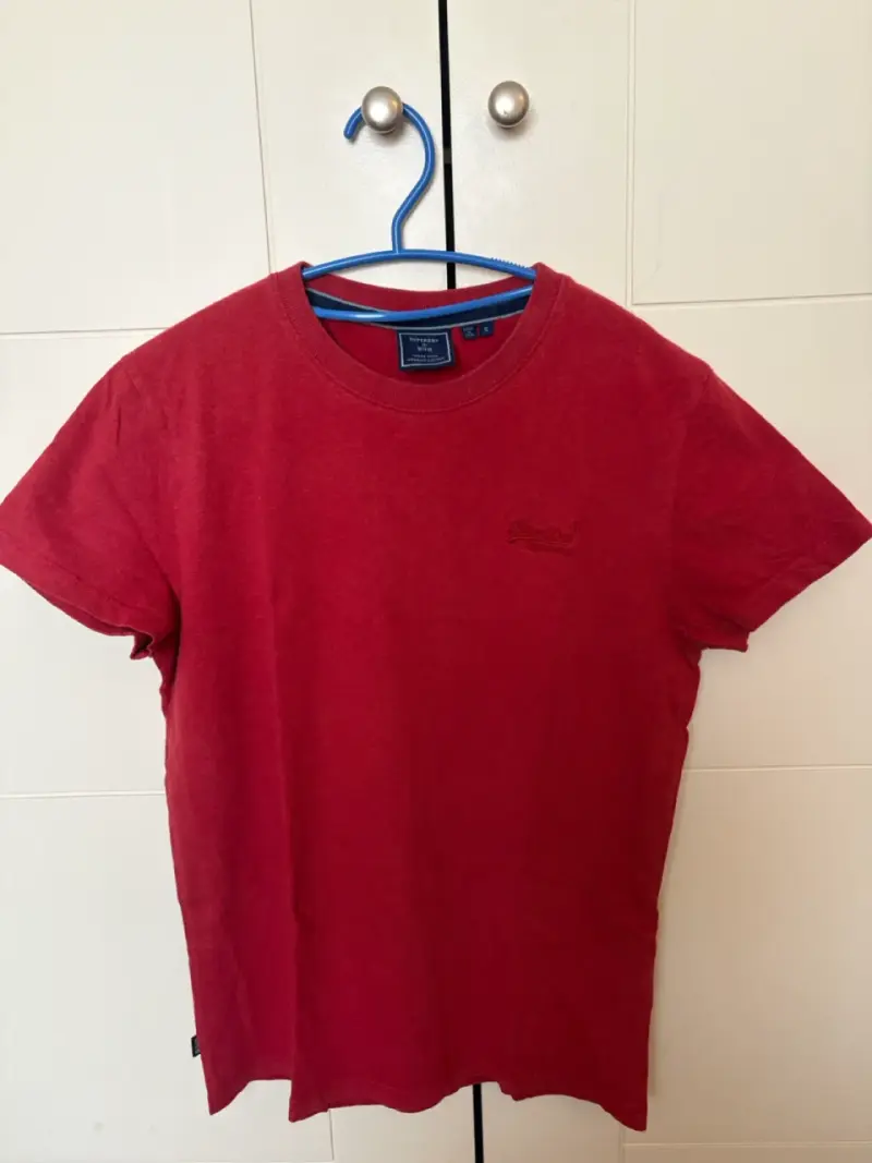 Polera roja Superdry - 1