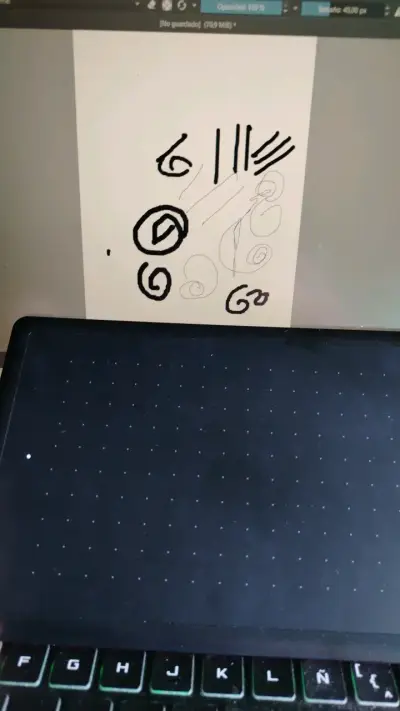 Tableta gráfica Wacom One con lápiz y cable - miniatura 2