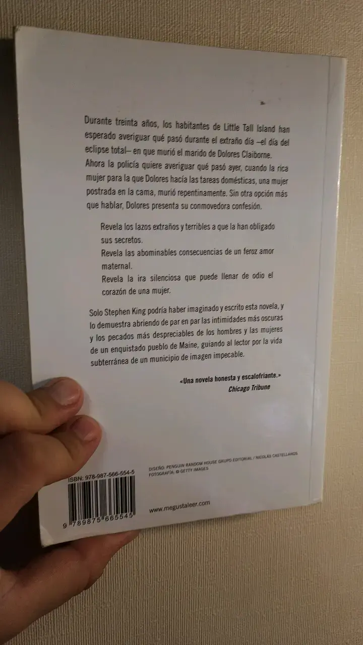 Libro 'Dolores Claiborne' de Stephen King - 2
