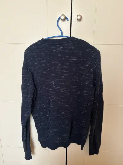 Polerón azul marino Zara hombre - miniatura 3