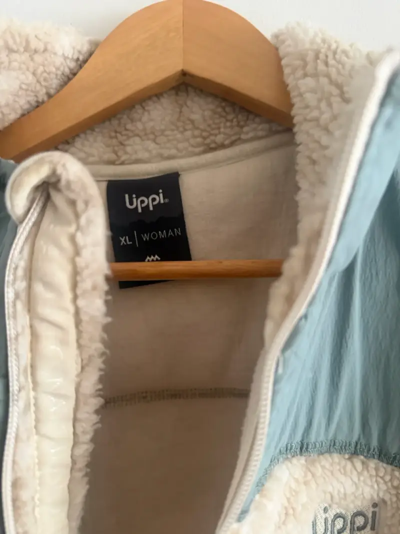 Chaqueta polar beige y azul lippi - 4