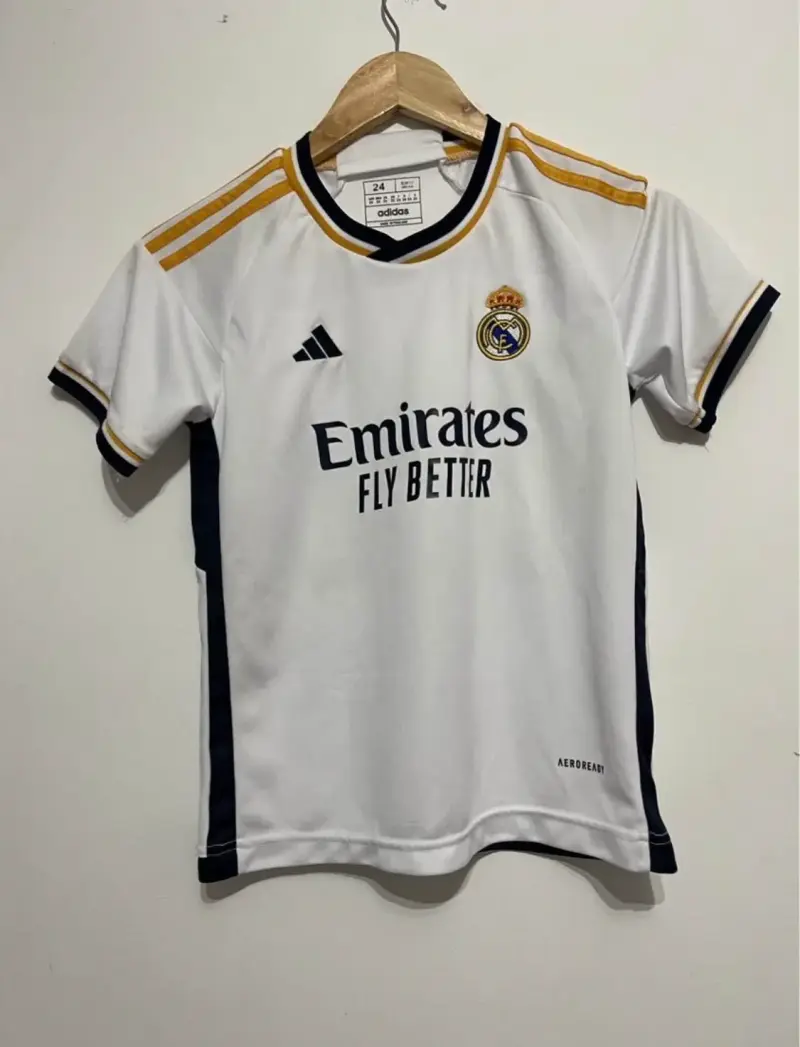 Conjunto infantil Real Madrid Adidas blanco - 3