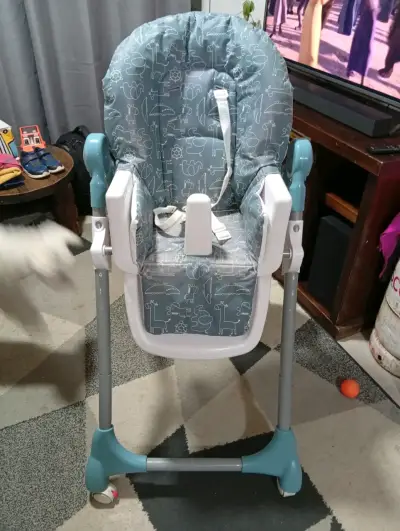 Silla de comer para bebé ajustable - miniatura 1