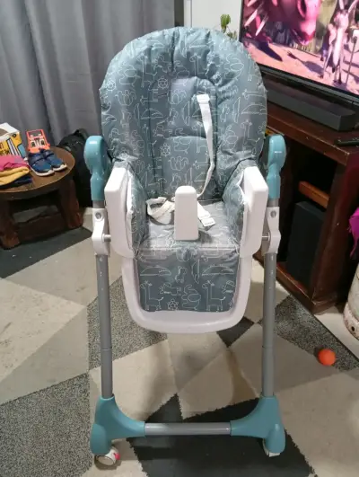 Silla de comer para bebé ajustable - miniatura 2