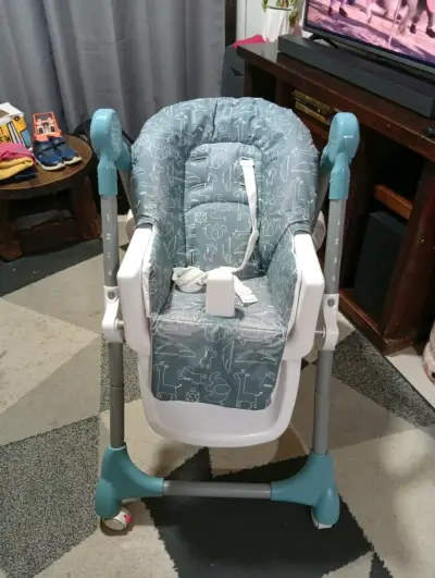 Silla de comer para bebé ajustable - miniatura 3