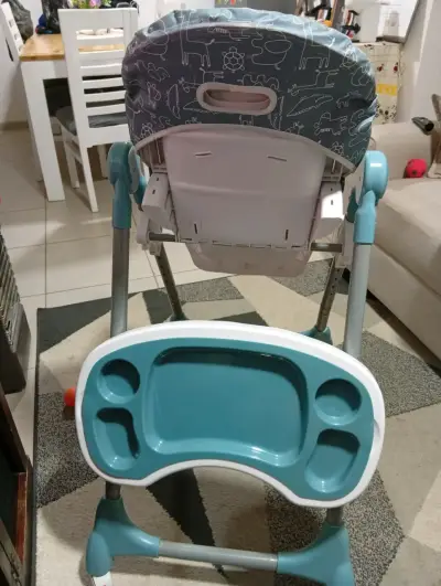 Silla de comer para bebé ajustable - miniatura 4