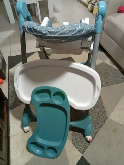 Silla de comer para bebé ajustable - miniatura 5