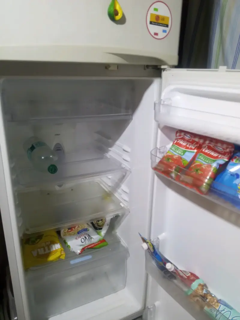 Refrigerador LG blanco de dos puertas - 3
