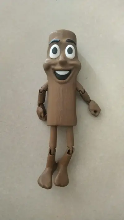 Figura de acción de personaje animadotun tun sahur - miniatura 1