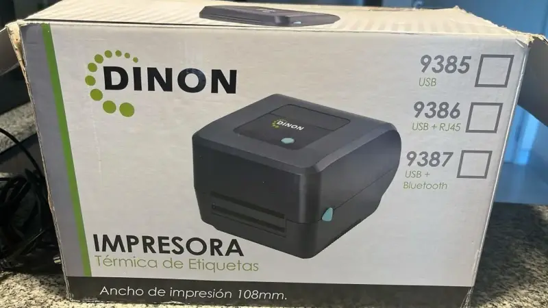 Impresora de etiquetas Dinon USB y Bluetooth - 3