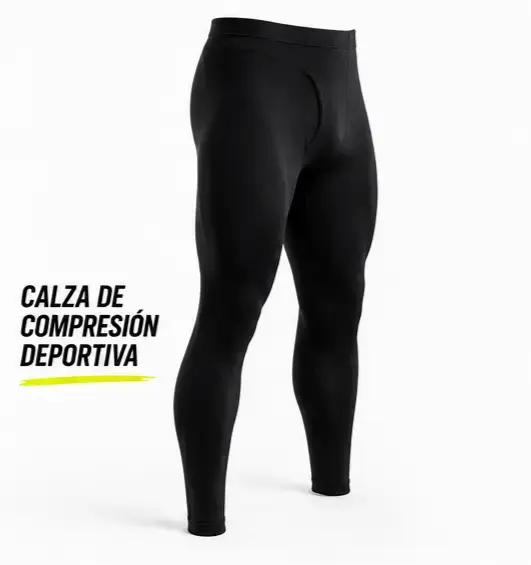 Pantalón primera capa compresión y short deportivo - 2