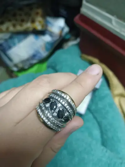 Anillo de plata y oro - miniatura 2