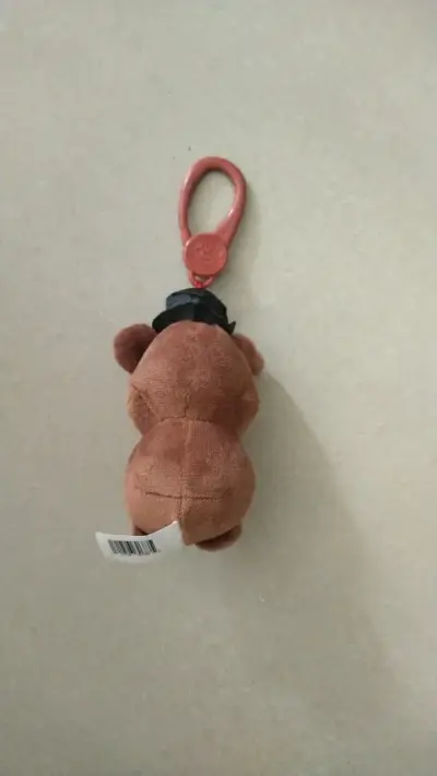 Llavero peluche oso Freddy con sombrero - miniatura 2